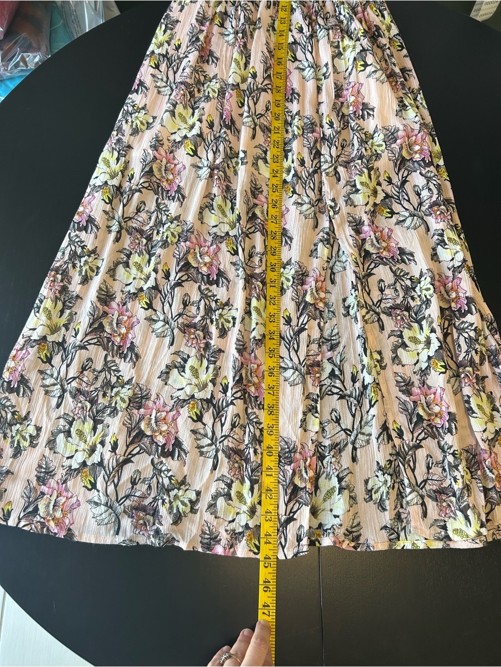 🟢 5 for $25 🟢 Streetwear Society Smocked Off-Shoulder Floral Maxi Fairycore - Picture 6 of 9